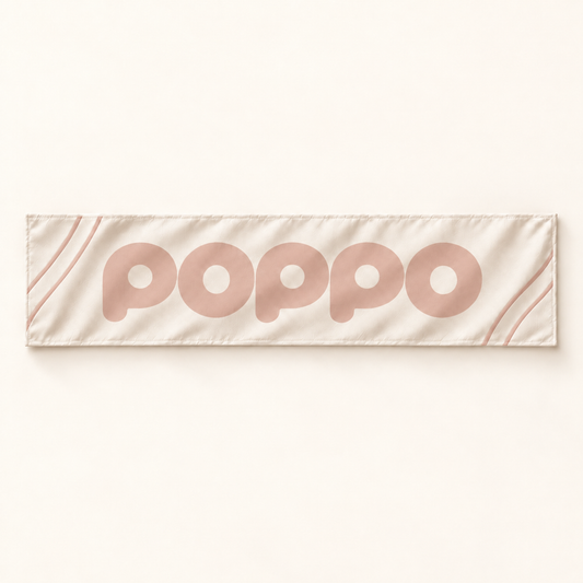 POPPO Cooling Towel — Coconut — concept render